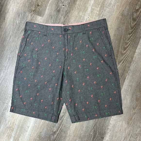 Retrofit Flamingo/Cactus Shorts 34 - Picture 1 of 6